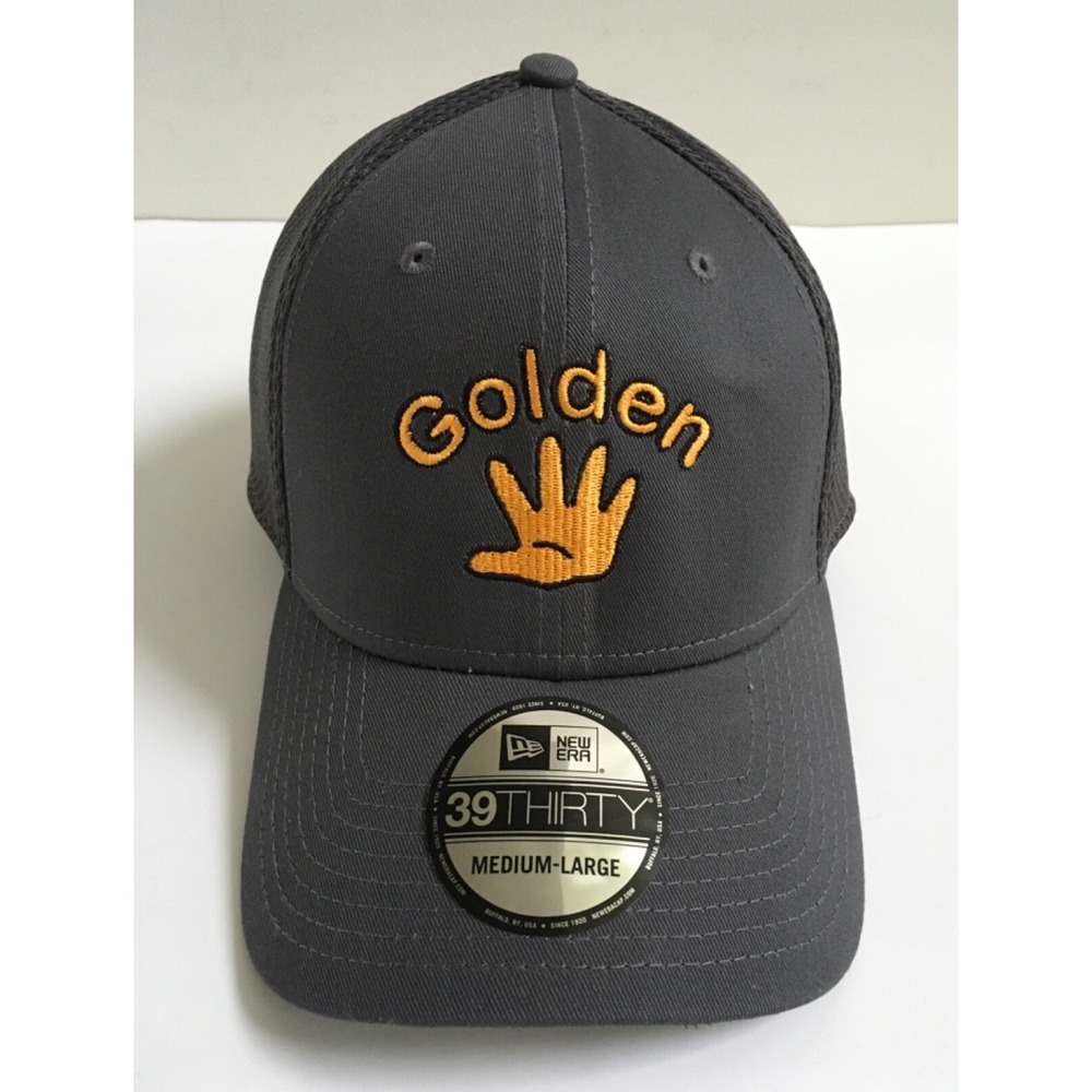 New Era Golden Hand 39thirty Fitted Hat Cap Size Medium-Large